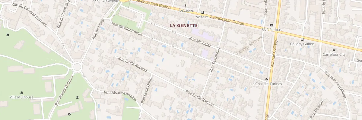 Plan du 43 Rue Montmirail à La Rochelle