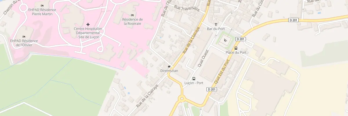 Plan du 26 Rue de la clairaye à Luçon
