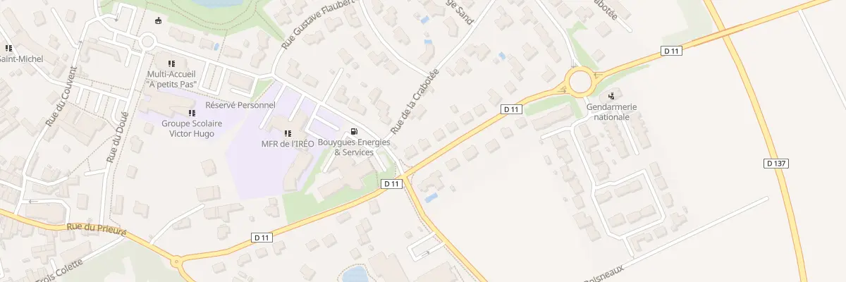 Plan du 6 Rue de gâtine à Saint-Fulgent