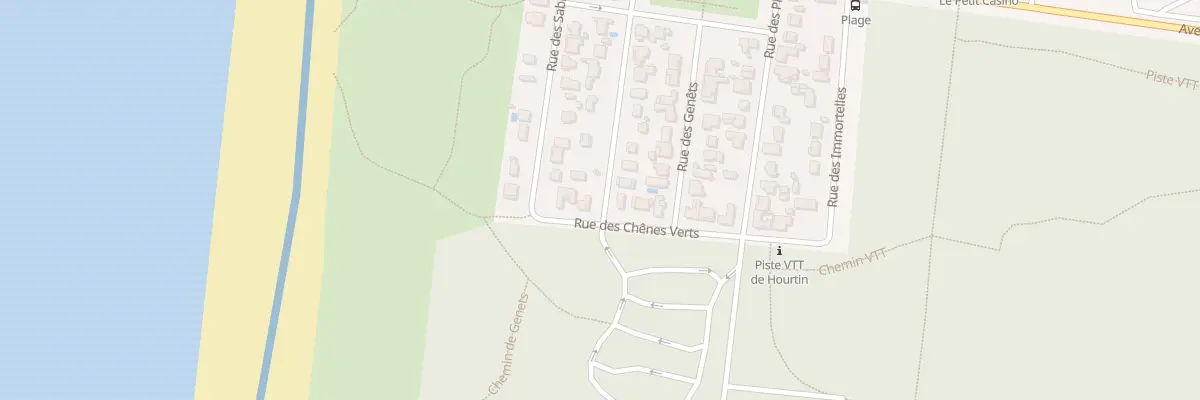 Plan du 32 Rue des Sables à Hourtin