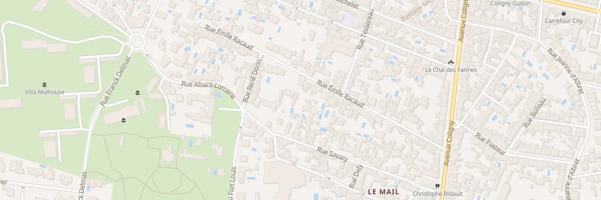 Plan du 35B Rue Émile Racaud à La Rochelle
