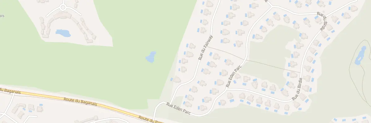 Plan du 5 Rue du Fairway à Lacanau