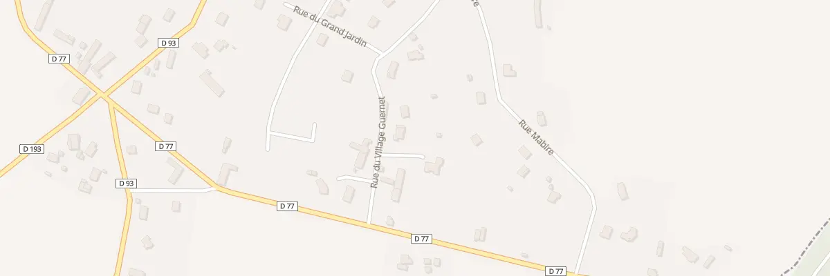 Plan du 5345 Village Guernet à Saint-Martin-de-Bonfossé