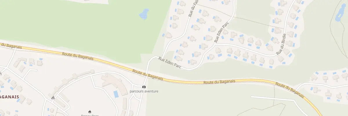 Plan du 2 Rue du Fairway à Lacanau