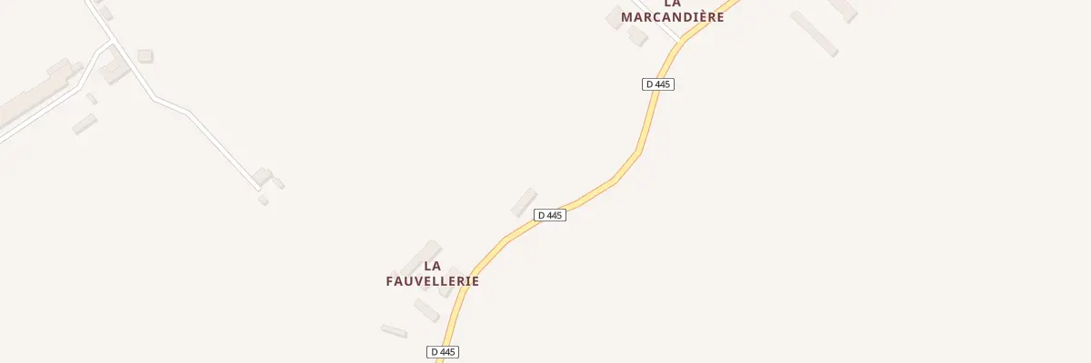 Plan du 5020 La Fauvellerie au Mesnil-Véneron