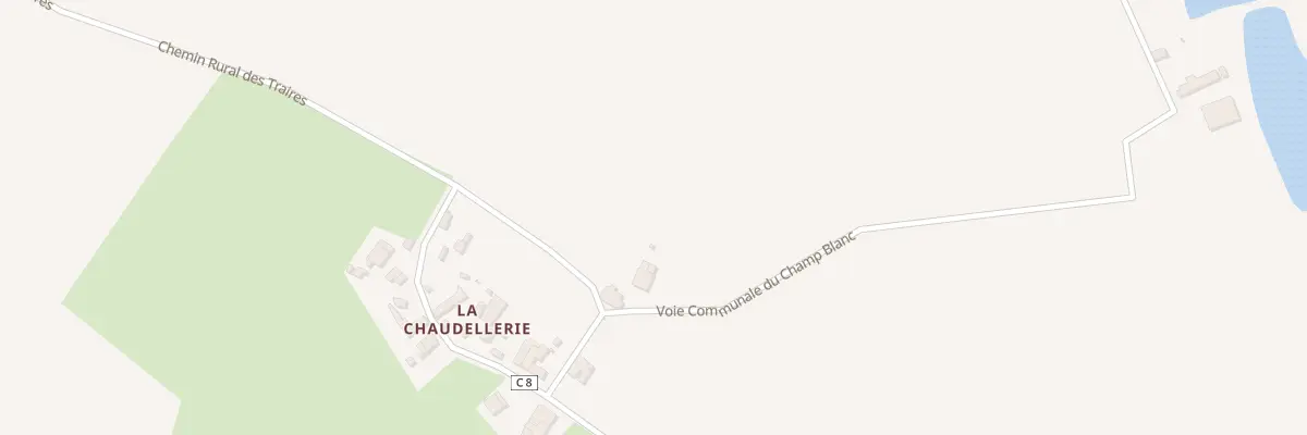 Plan du 10 La Chaudellerie à Saint-Hilaire-le-Vouhis
