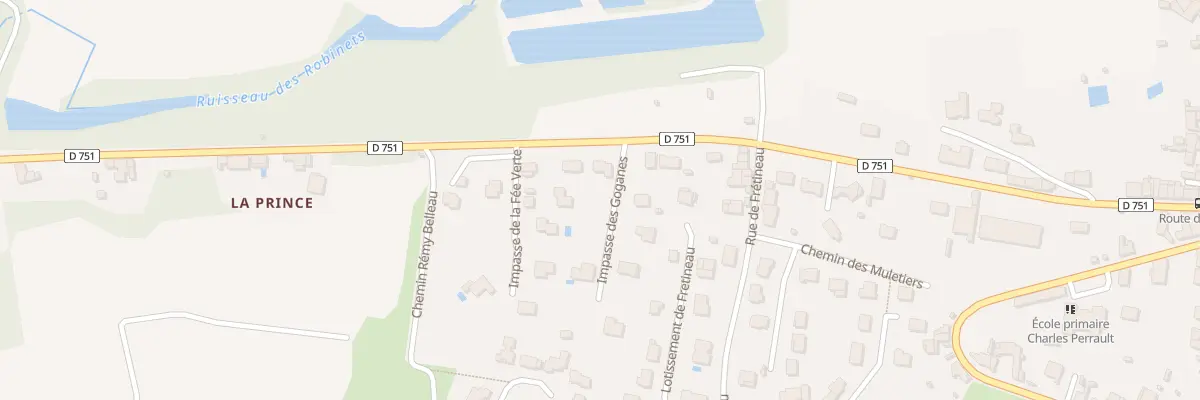 Plan du 118 Rue des Plantes (Lire) à Orée d’Anjou