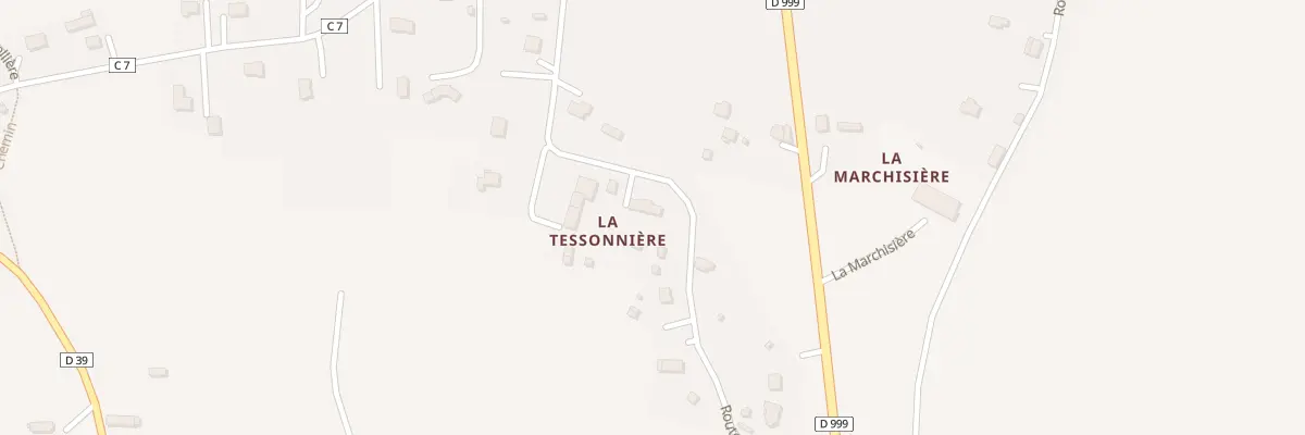 Plan du 5517 La Tessonniere à Brécey