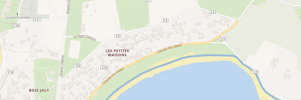 Plan du 5192 Les Petites Maisons à Île-d’Aix