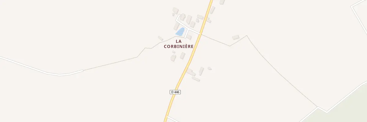 Plan du 10 La Corbiniere à Thèreval