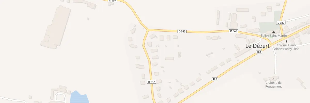 Plan du 15 Rue du Jardin de Haut au Dézert