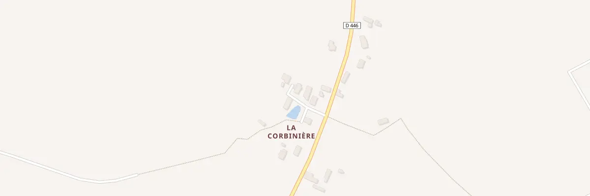 Plan du 8 La Corbiniere à Thèreval