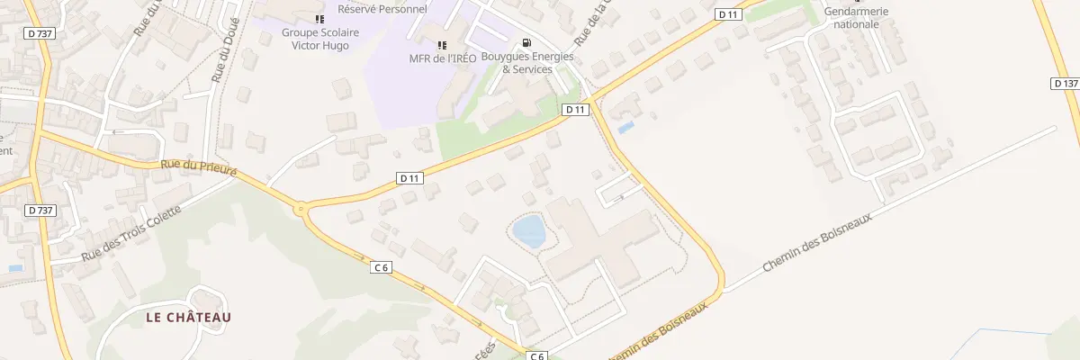 Plan du 15 Rue de gâtine à Saint-Fulgent