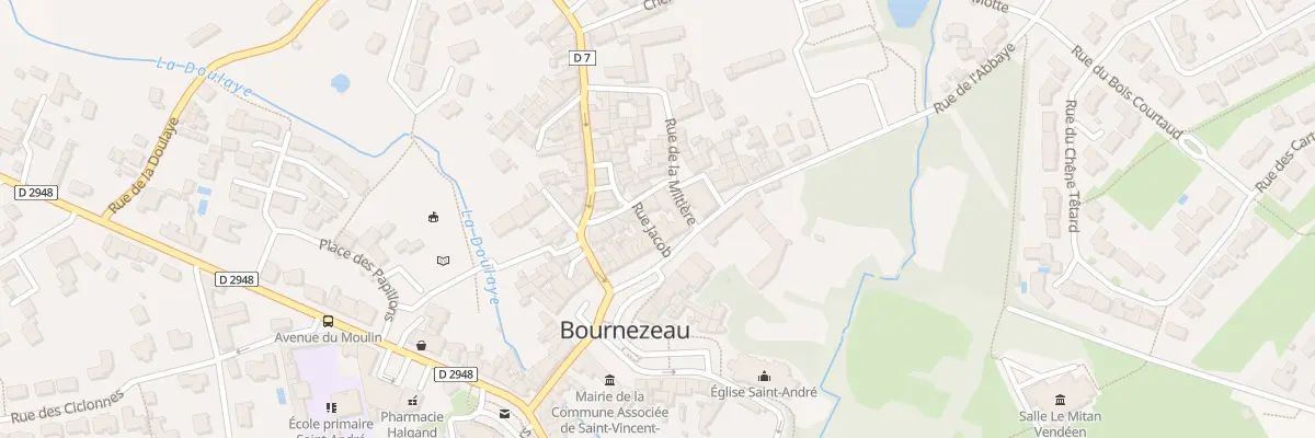 Plan du 12 Pl des Trois Canons à Bournezeau