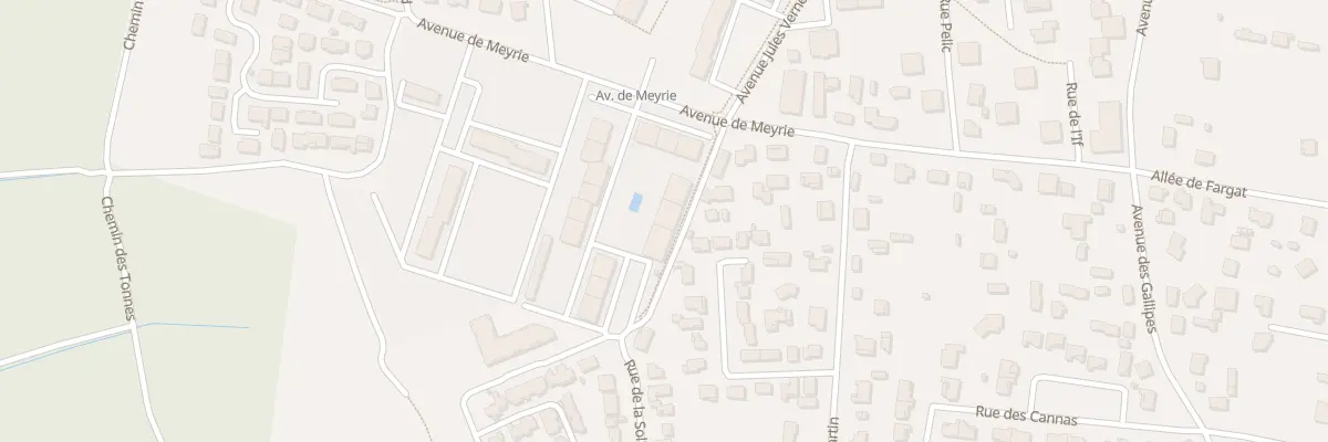 Plan du 71 Rue du Capitaine Némo à Biscarrosse