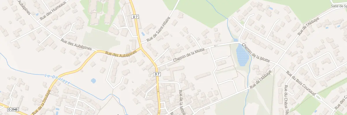 Plan du 3 Che de la Motte à Bournezeau
