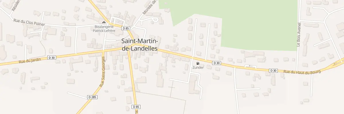 Plan du 15 Rue du Haut du Bourg St-Martin à Saint-Hilaire-du-Harcouët