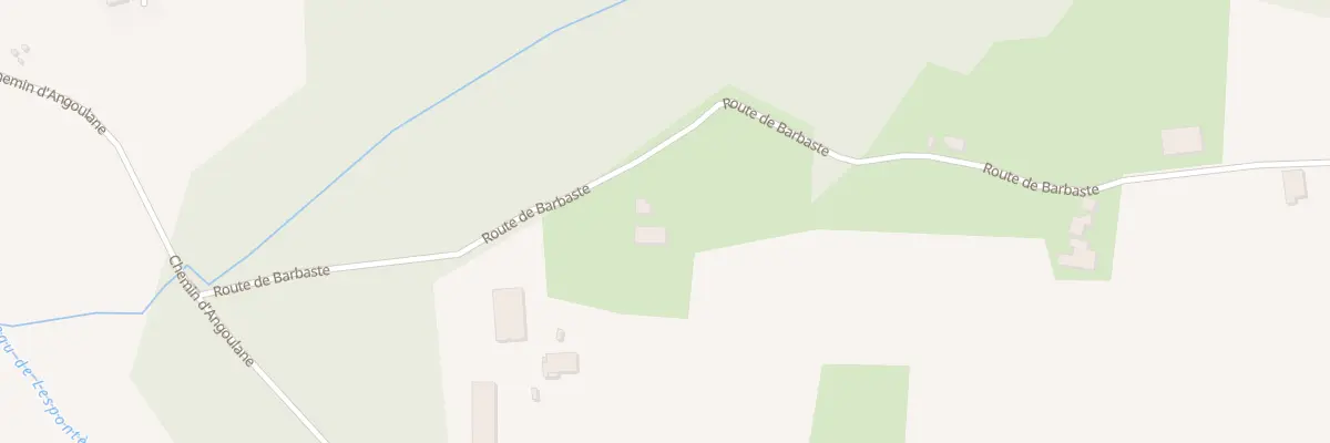 Plan du 725 Rte de Barbaste à Orist