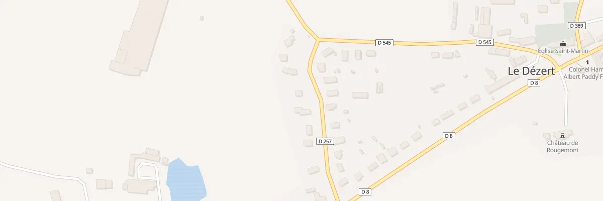 Plan du 18 Rue du Jardin de Haut au Dézert