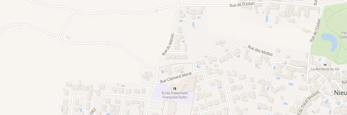 Plan du 2 Rue du Marais à Nieul-sur-Mer