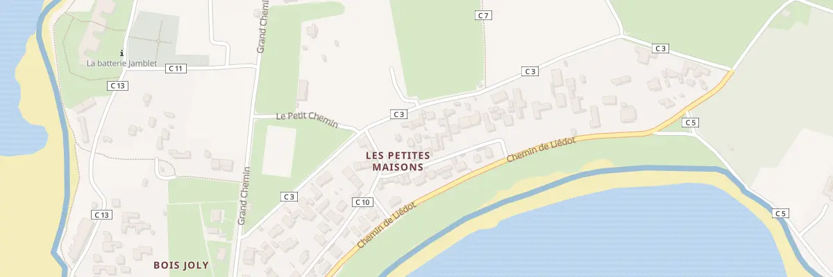 Plan du 5183 Les Petites Maisons à Île-d’Aix