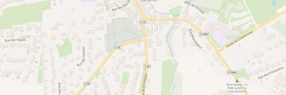 Plan du 4 Rue de l’Armistice à Bournezeau