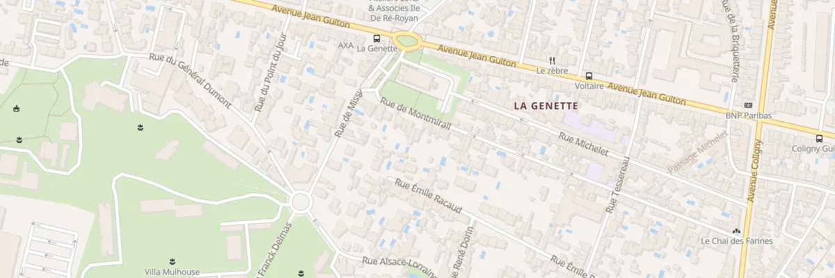 Plan du 69 Rue Montmirail à La Rochelle