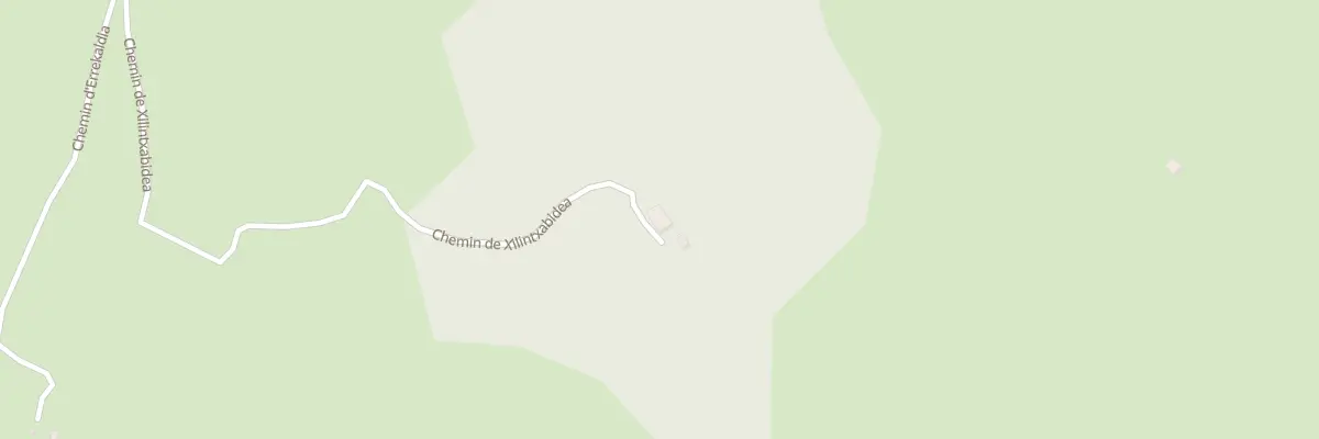 Plan du 713 Che de Xilintxabidea à Ahaxe-Alciette-Bascassan