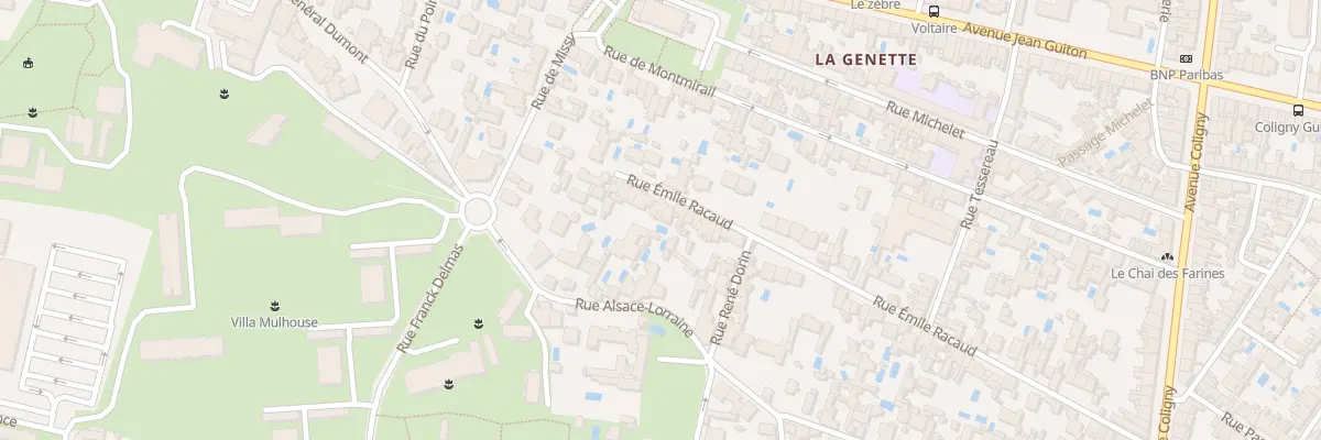 Plan du 69 Rue Émile Racaud à La Rochelle