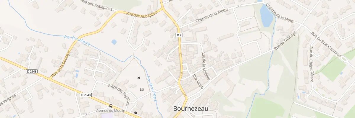 Plan du 13 Rue du Château à Bournezeau