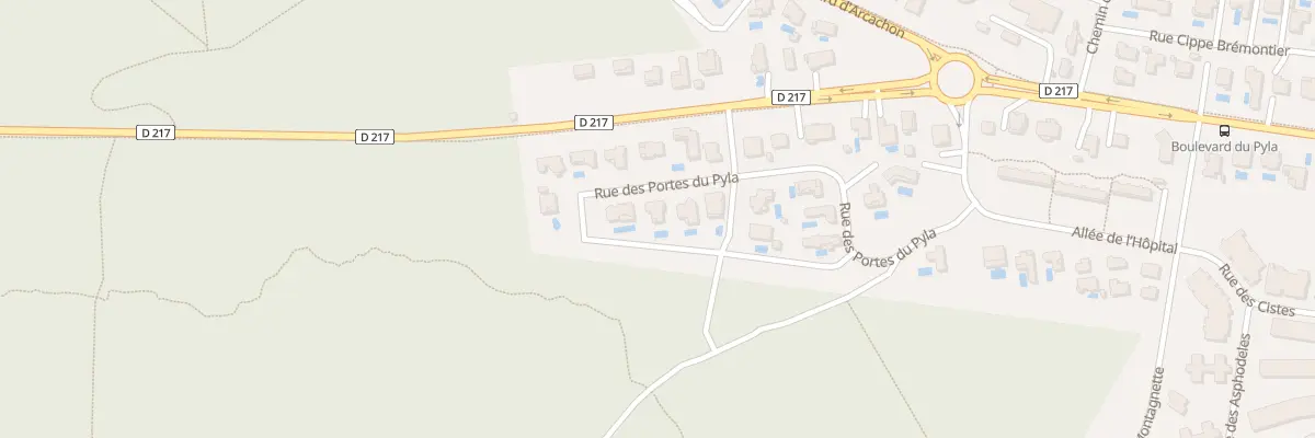 Plan du 19 Rue des Portes du Pyla à La Teste-de-Buch