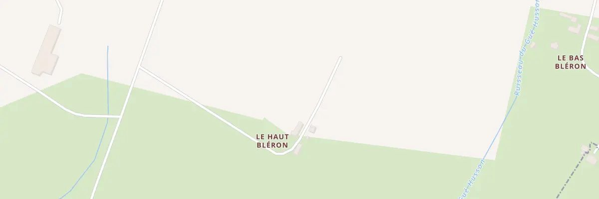 Plan du 5087 Le Haut Bléron à Mellé