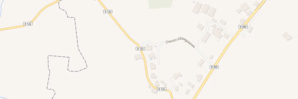 Plan du 5024 Lacarrebeheyty à Lacarre