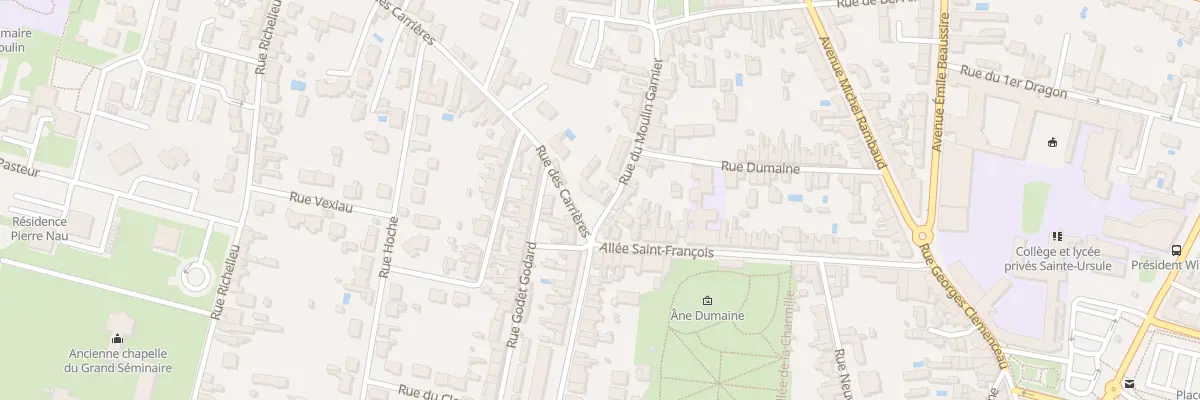 Plan du 2 Rue des carrières à Luçon