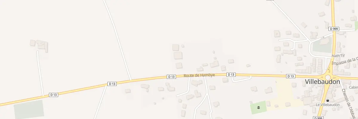 Plan du 5044 Le Bourg à Villebaudon