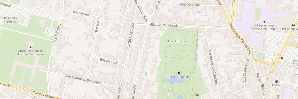 Plan du 40 All des Soupirs à Luçon