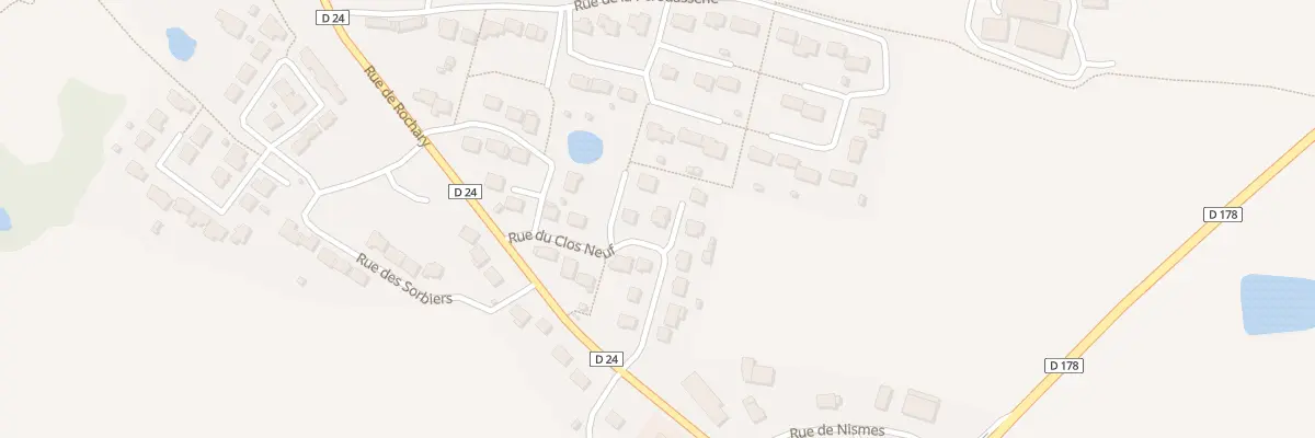 Plan du 51 Rue du Clos Neuf à Châtillon-en-Vendelais