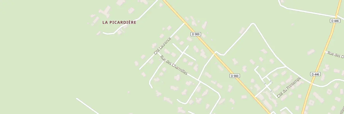 Plan du 1 Imp des Eglantiers à Thèreval