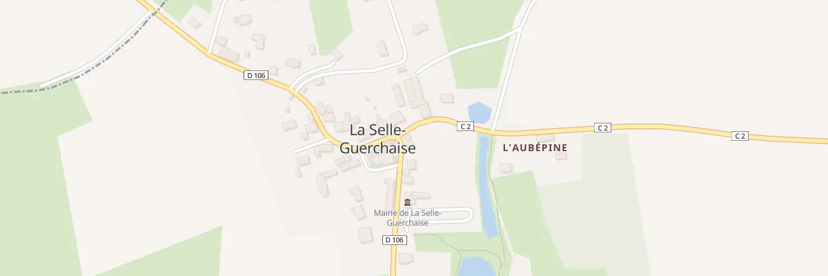 Plan du 1 Rue de l’Abbe Francois Lize à La Selle-Guerchaise