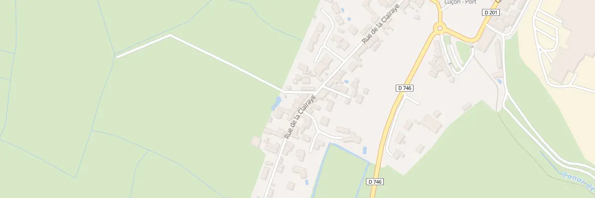 Plan du 76 Rue de la clairaye à Luçon