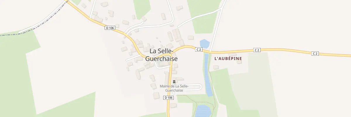 Plan du 3 Rue de l’Abbe Francois Lize à La Selle-Guerchaise