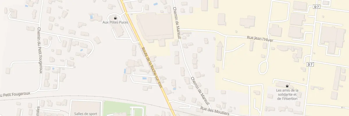 Plan du 15 Che de Mareuil à Luçon