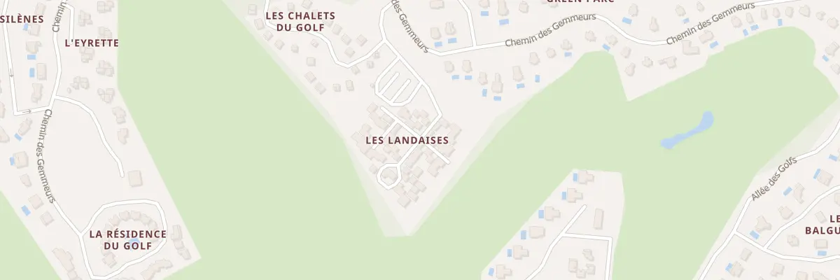 Plan du 81 Res les Maisons Landaises à Lacanau