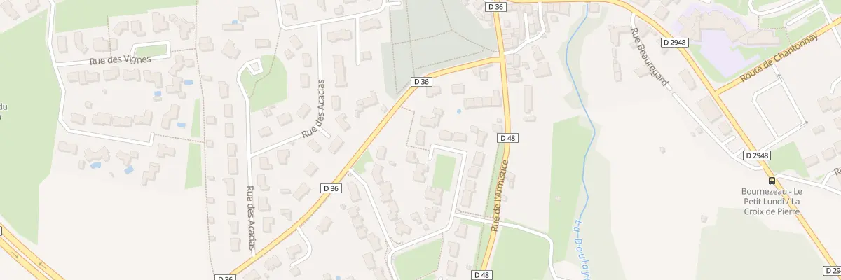 Plan du 4 Rue des Mésanges à Bournezeau