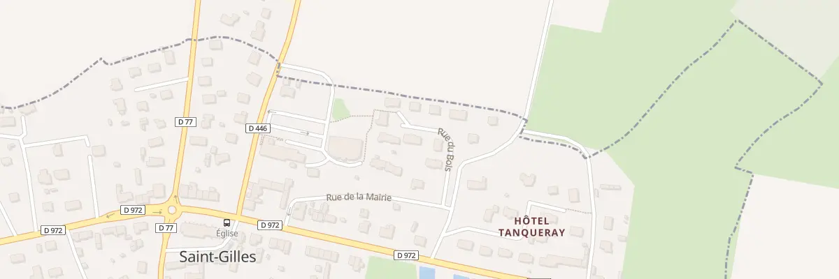 Plan du 3 Lot du Bois à Saint-Gilles