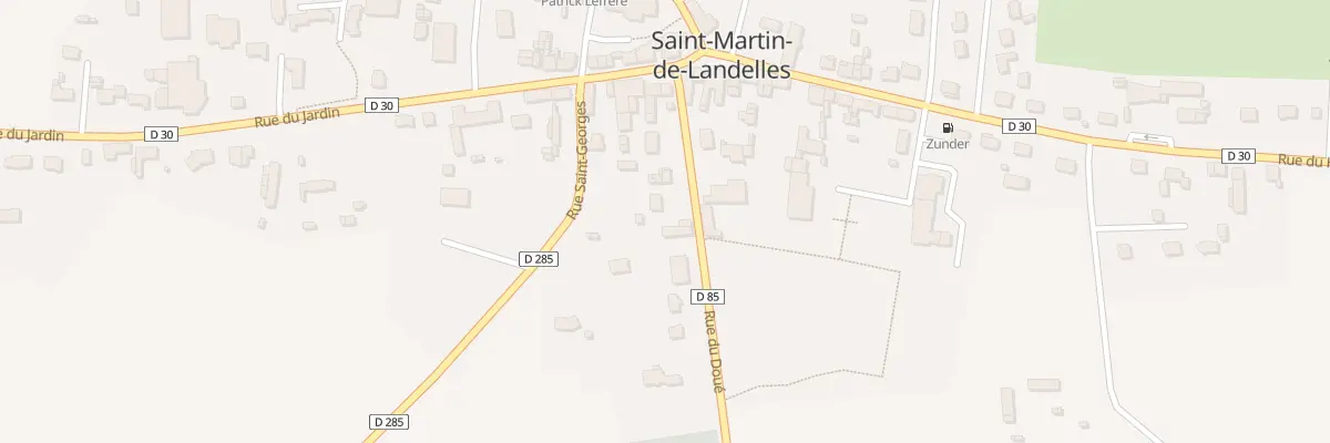 Plan du 6 Rue du Doué - St-martin à Saint-Hilaire-du-Harcouët