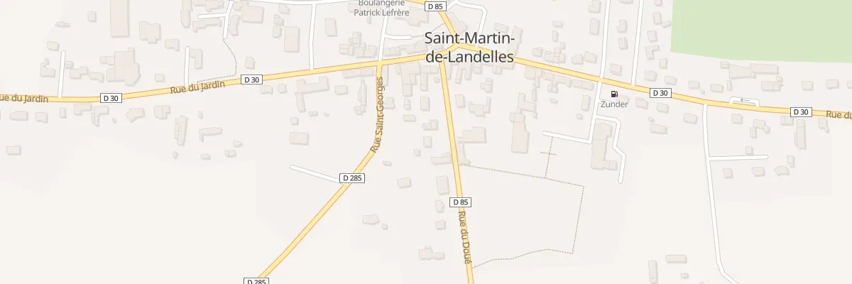 Plan du 4 Rue du Doué - St-martin à Saint-Hilaire-du-Harcouët
