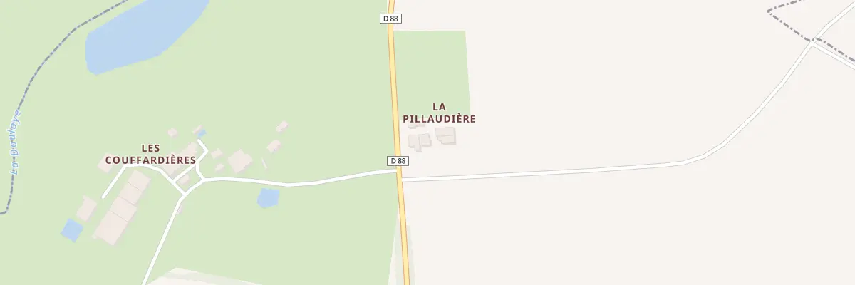 Plan du 4 La Pillaudière à Moutiers-sur-le-Lay