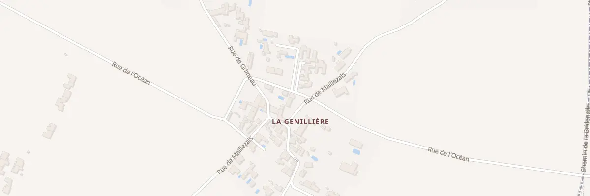 Plan du 13 Rue de Maillezais à L’Houmeau
