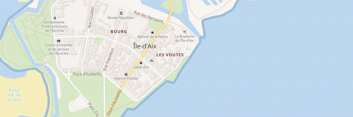 Plan du 24 Rue Quai aux Vivres à Île-d’Aix